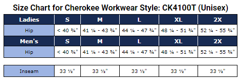 Cherokee Workwear Scrubs Unisex Drawstring Pants #CK4100